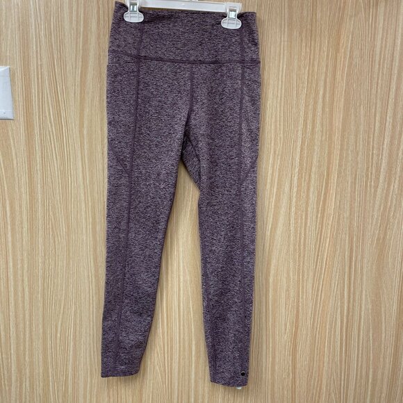Thrive Societe Purple Space Dye Leggings size Medium - Picture 1 of 4